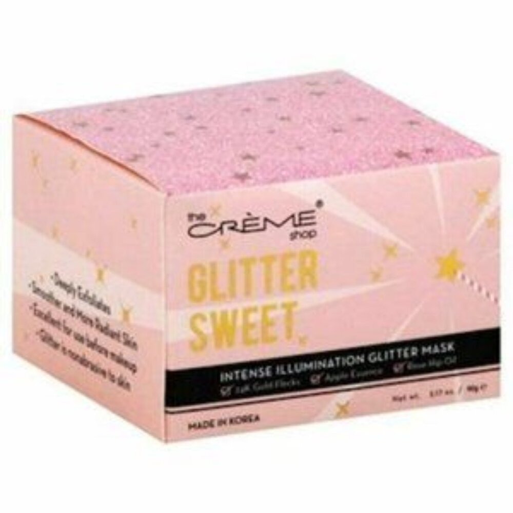 The Creme Shop's GLITTER SWEET Pink Fantasy Intense Illumination Glitter Mask